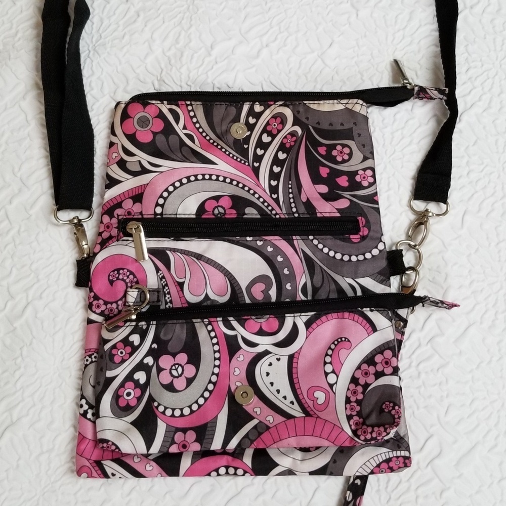 Braciano Paisley convertible Crossbody Clutch Bag